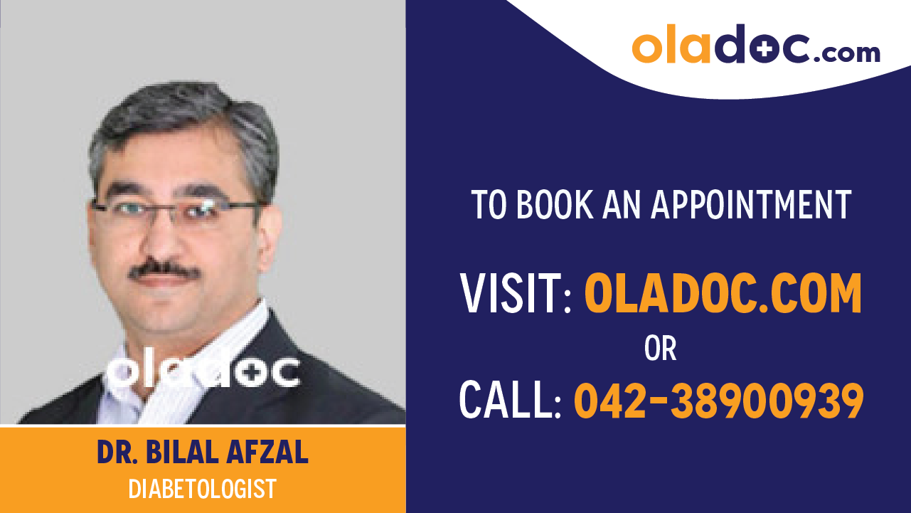 Book appointment with Dr.Bilal Afzal-best Diabetologist in Multan